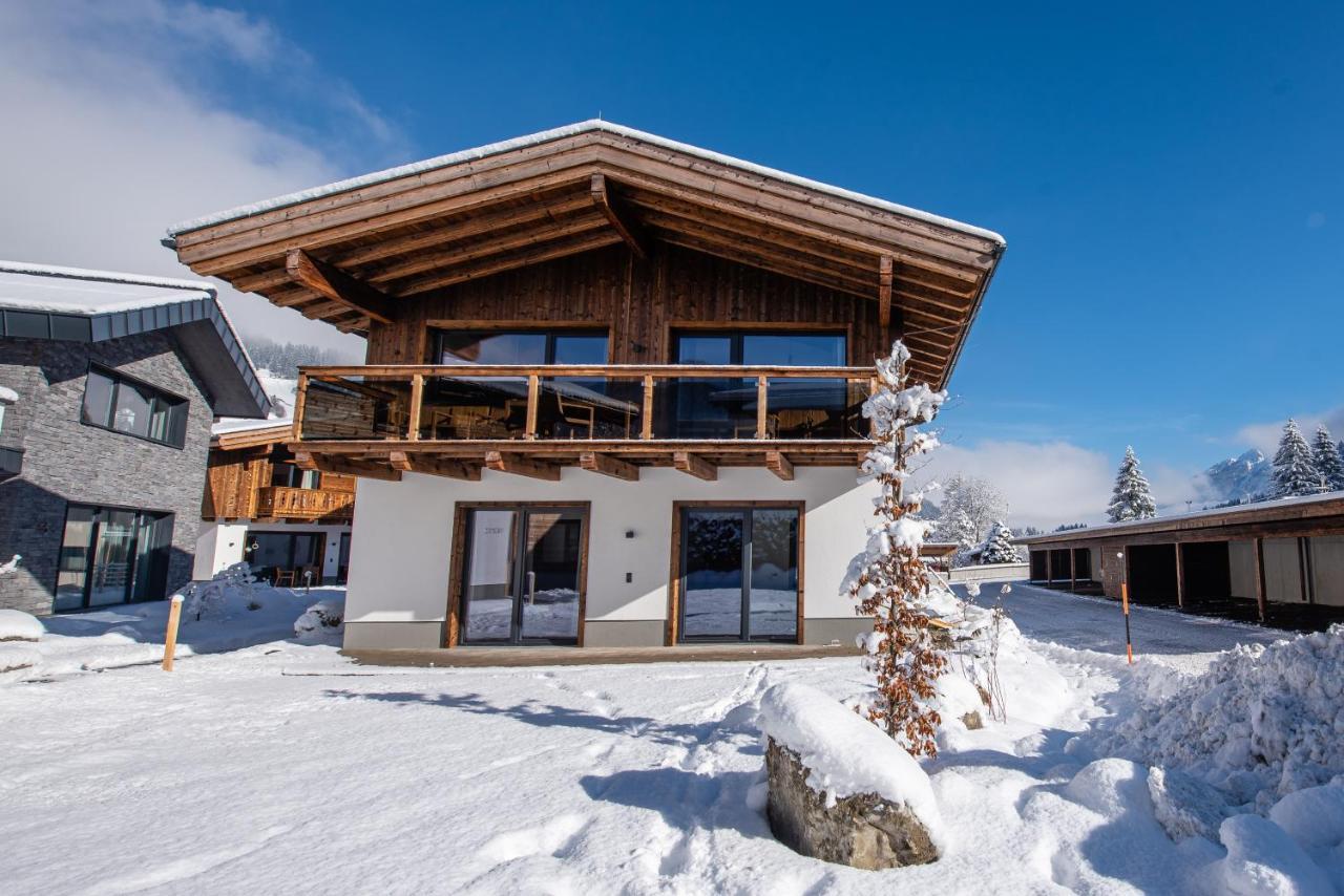 Chalet'S Das Dorf Wald im Pinzgau Bagian luar foto